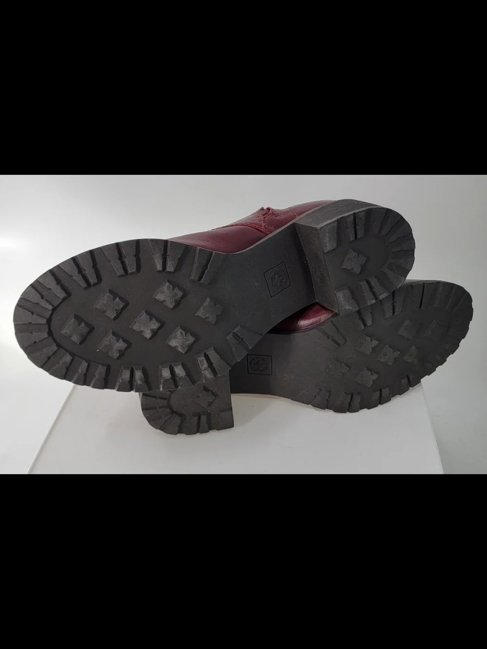 Vintage Dr Martens Aletta Ox Blood Boots Rare - Picture 7 of 8